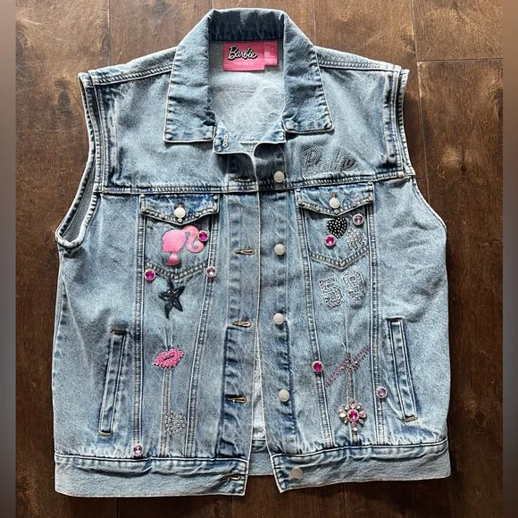 Forever 21 Jackets Coats Barbie X Forever Denim Vest